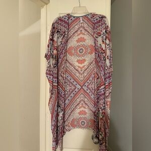 Xhilaration Multicolor Patterned Top